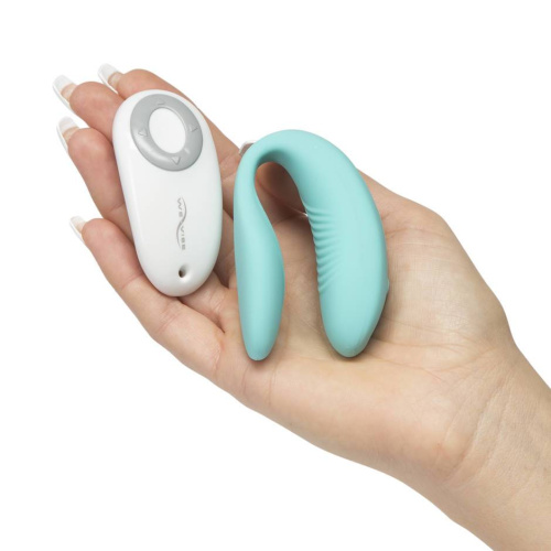 Смарт-вибромассажер для пар We-Vibe Sync мятный фото 6