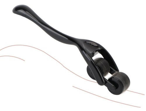 Двойное игольчатое колесо Вартенберга черного цвета фото 6