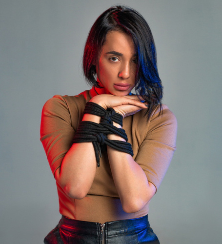 Черная веревка для бондажа Party Hard Do Not Disturb 5 м фото 3