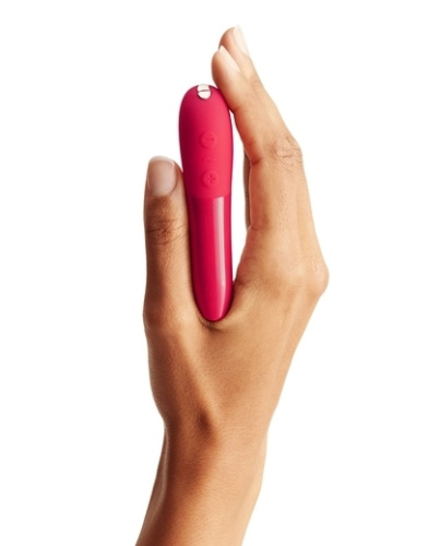 DEMO Перезаряжаемый мини-вибратор We-Vibe Tango X вишнёвый фото 4