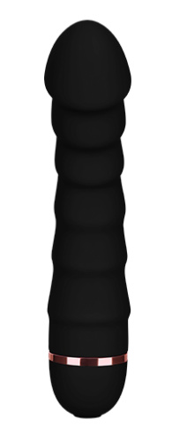 Вибратор с ребристой поверхностью Satisfyer Eis черный фото 3