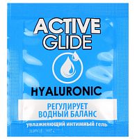 Увлажняющий интимный гель Active Glide Hyaluronic 3 гр, пробник