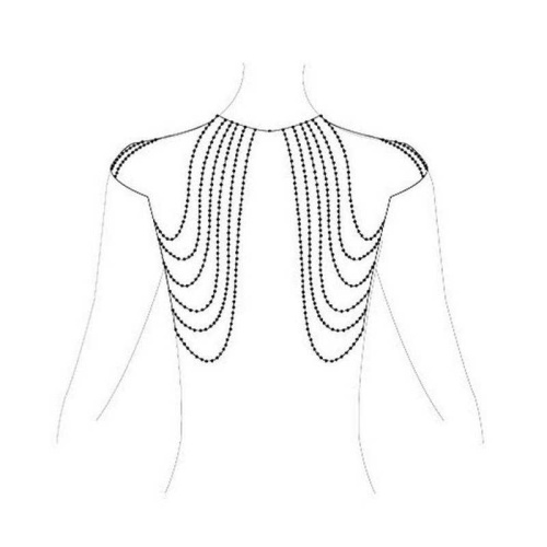 Бикини-цепочка Bijoux Magnifique Chain Shoulders Back Jewelry Gold золотая фото 3