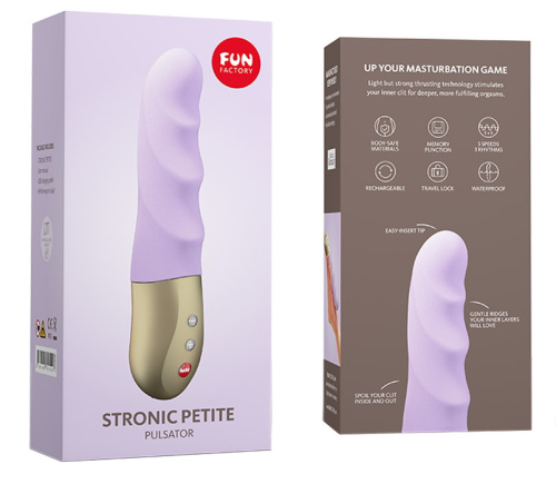 Мини-пульсатор Fun Factory Stronic Petite лиловый фото 10