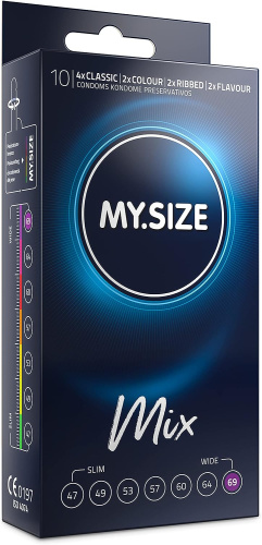 Презервативы My.Size Mix №10 размер 69