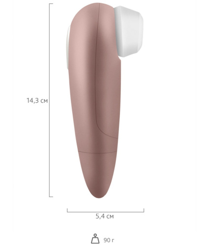 Вакуумно-волновой бесконтактный стимулятор клитора Satisfyer Number One фото 9