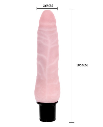 Реалистичный вибратор The Realistic Cock 19 см фото 5