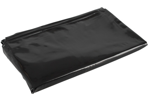 Пододеяльник лаковый черный 135 х 200 см фото 3