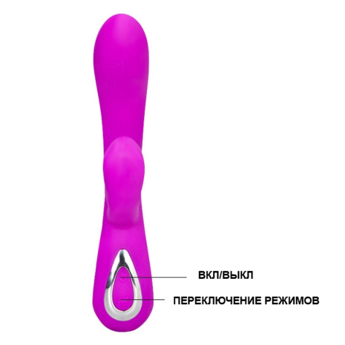 Перезаряжаемый вибратор Pretty Love Honey с Bluetooth-управлением фото 7