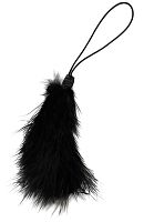 Перьевой тиклер Scandal Black Feather черный 18 см
