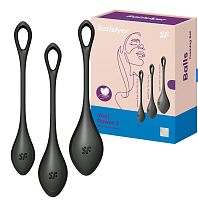 Вагинальные шарики Satisfyer Yoni Power 2 черные