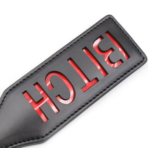 Пэдл черно-красный Bitch 32 см фото 2