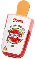 Бальзам для губ Yovee Жаркий Поцелуй с разогревающим эффектом и вкусом арбуза 5 мл