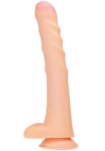 Длинный фаллос из киберкожи Toyfa RealStick Brutal Chiron 38 см фото 3