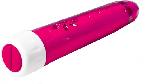 Розовый вибратор со стразами Cristal 6x Vibe Rose 18 см фото 4