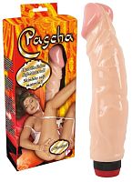 Реалистичный рельефный вибратор Pascha 22 см