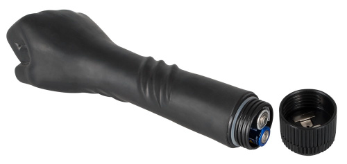 Анальный вибромассажер-кулак для фистинга The Black Fist фото 8