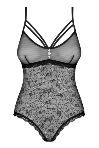 Элегантное прозрачное боди с доступом XXL фото 3