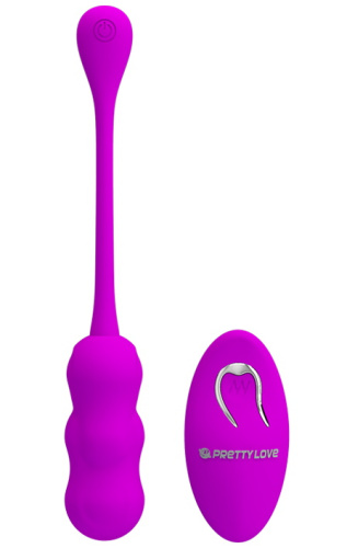 Перезаряжаемое виброяйцо Pretty Love Leshy с беспроводным управлением фото 2