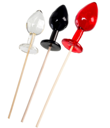 Карамельный леденец Анальная Пробка со вкусом бейлиз 30 гр фото 2