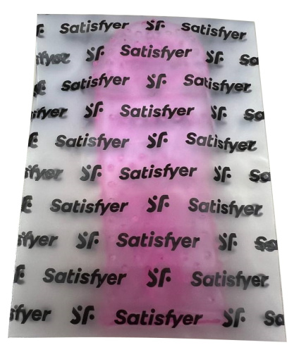 Рельефная насадка с отростком для клиторальной стимуляции фото 7