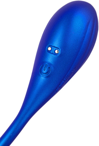 Двойной смарт-вибростимулятор Leroina App Agamien с пультом управления синий фото 7