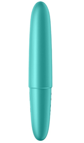 Мини вибратор Satisfyer Ultra Power Bullet 6 бирюзовый фото 4