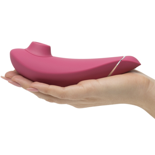 DEMO Бесконтактный вакуумно-волновой стимулятор клитора Womanizer Premium розовый фото 2