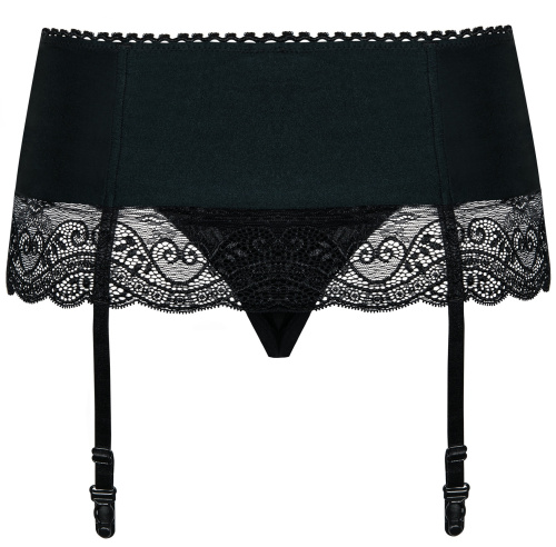 Кружевной пояс для чулок с трусиками Miamor L/XL фото 5