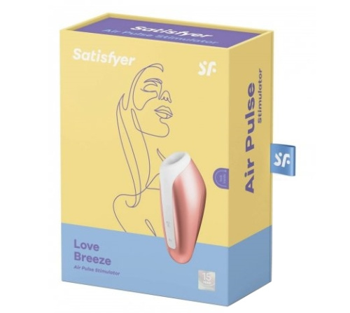 Вакуумно-волновой стимулятор клитора Satisfyer Love Breeze бронзовый фото 8
