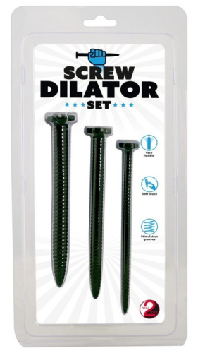 Набор винтовых уретральных бужей Screw Dilator фото 8
