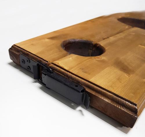 Деревянная колодка с тремя отверстиями фото 3