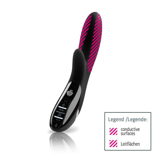 Вибратор с электростимуляцией Mystim Daring Danny Black Edition фото 2