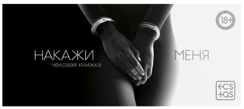 Чековая книжка Накажи меня