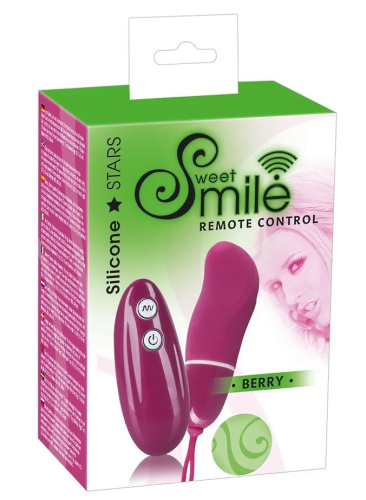 Виброяйцо Orion Sweet Smile Berry малиновое фото 5