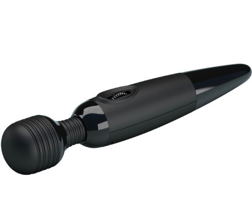 Вибромассажер с мощной вибрацией Pretty Love Power Wand черный фото 5