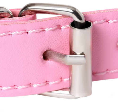 Классические розовые наручники фото 5