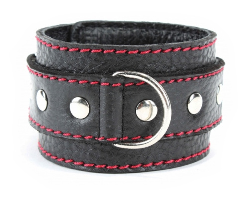 Поножи с заклепками из натуральной кожи фото 4