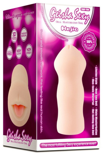 Мастурбатор-ротик Geisha Sexy Hejia фото 5