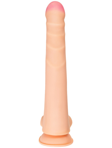 Длинный фаллос из киберкожи Toyfa RealStick Brutal Chiron 38 см фото 4