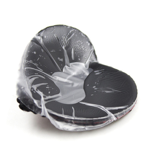 Кружевные пэстисы в форме сердца черные фото 5