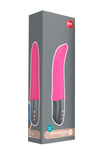 Вибратор Fun Factory Diva Dolphin battery розовый фото 4