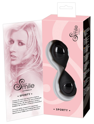 Вагинальные шарики Smile Balls черные фото 3