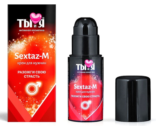 Крем для мужчин Sextaz-M с разогревающим эффектом 20 мл фото 4