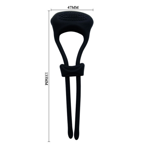 Утяжка (лассо) на пенис с вибрацией Curitis фото 6