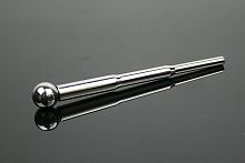 Серебристый уретральный буж 13,5 см