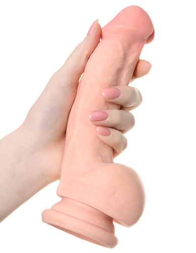 Фаллоимитатор на присоске Real Stick 19 см фото 5