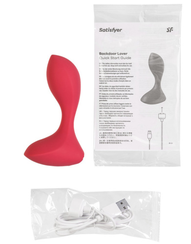 Вибромассажер простаты Satisfyer Backdoor Lover красный фото 12