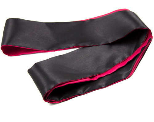 Черно-малиновая лента для связывания фото 4