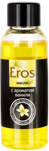 Массажное масло с ароматом ванили Eros Exotic 50 мл фото 2